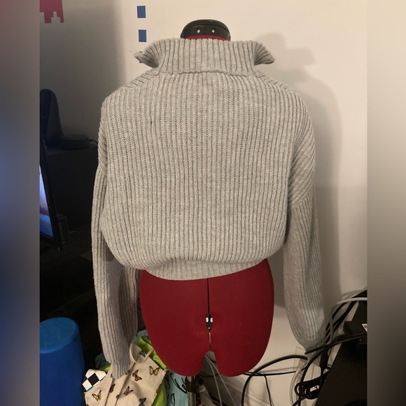 Light Grey Garage Sweater - Picture 3 of 4